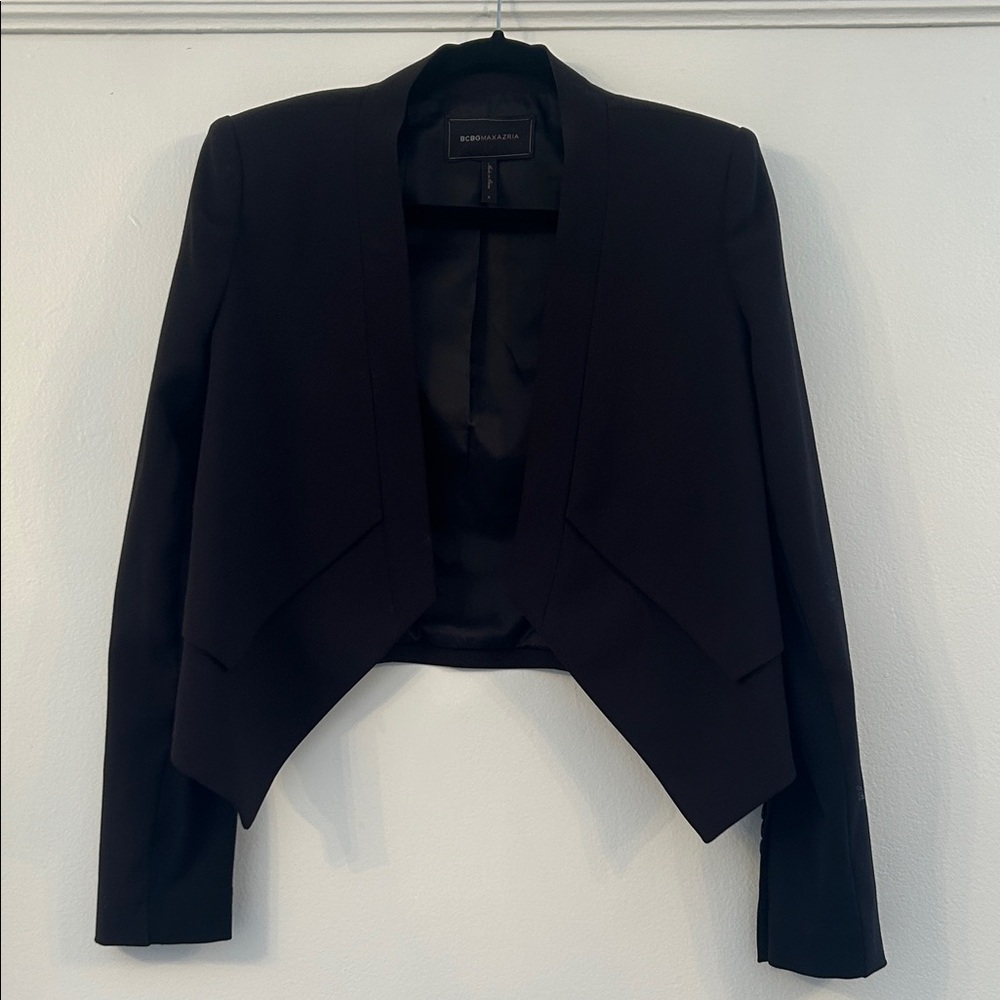 BCBGMaxAzria Sleek Black Suit Jacket